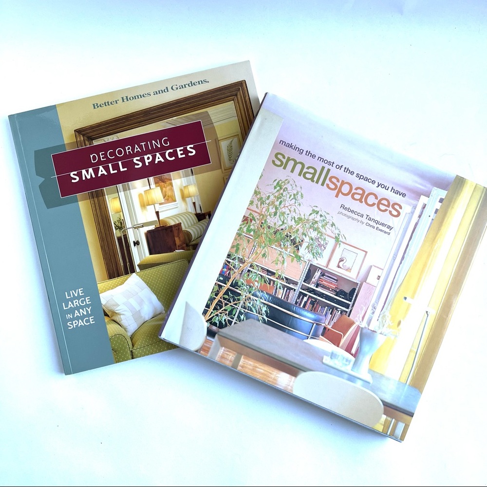 2 Decorating Small Spaces Books